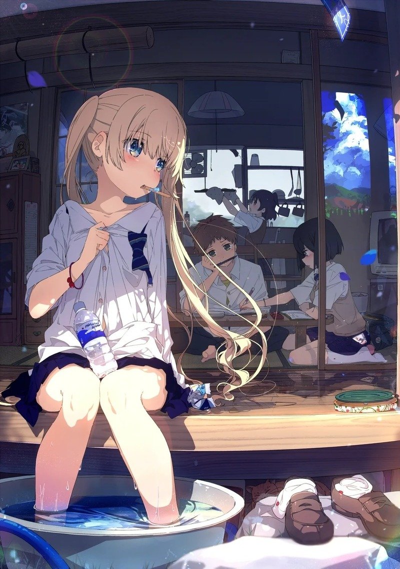 gái anime cute 22