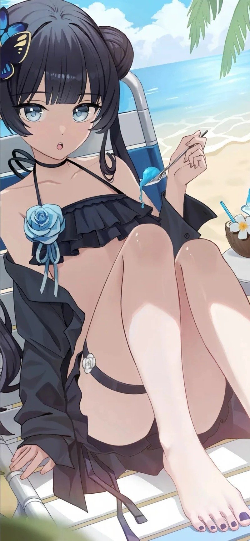 gái anime mặc đồ bơi 1