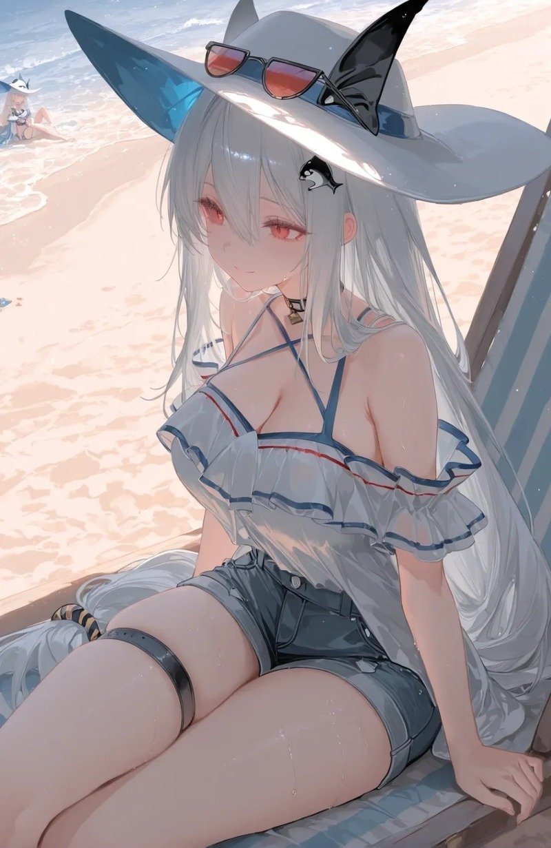 gái anime mặc đồ bơi 11