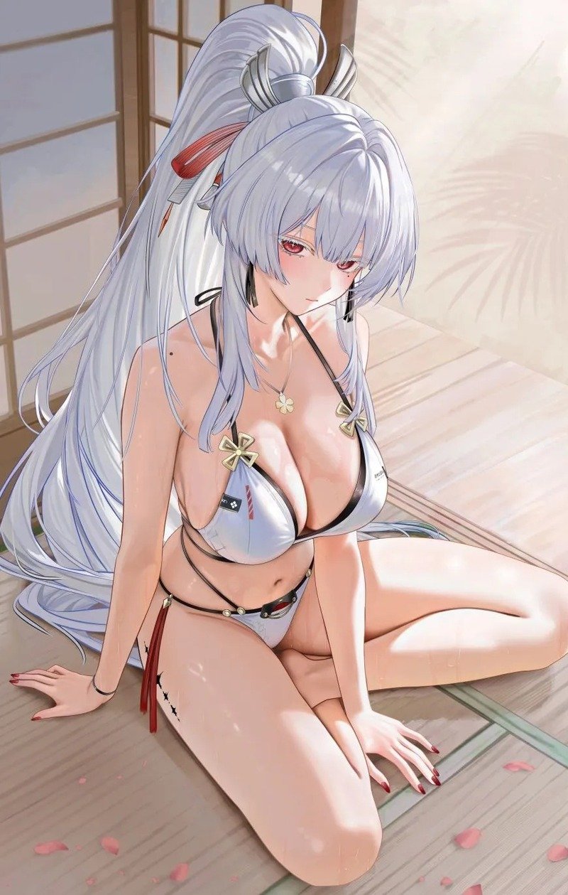 gái anime mặc đồ bơi 16