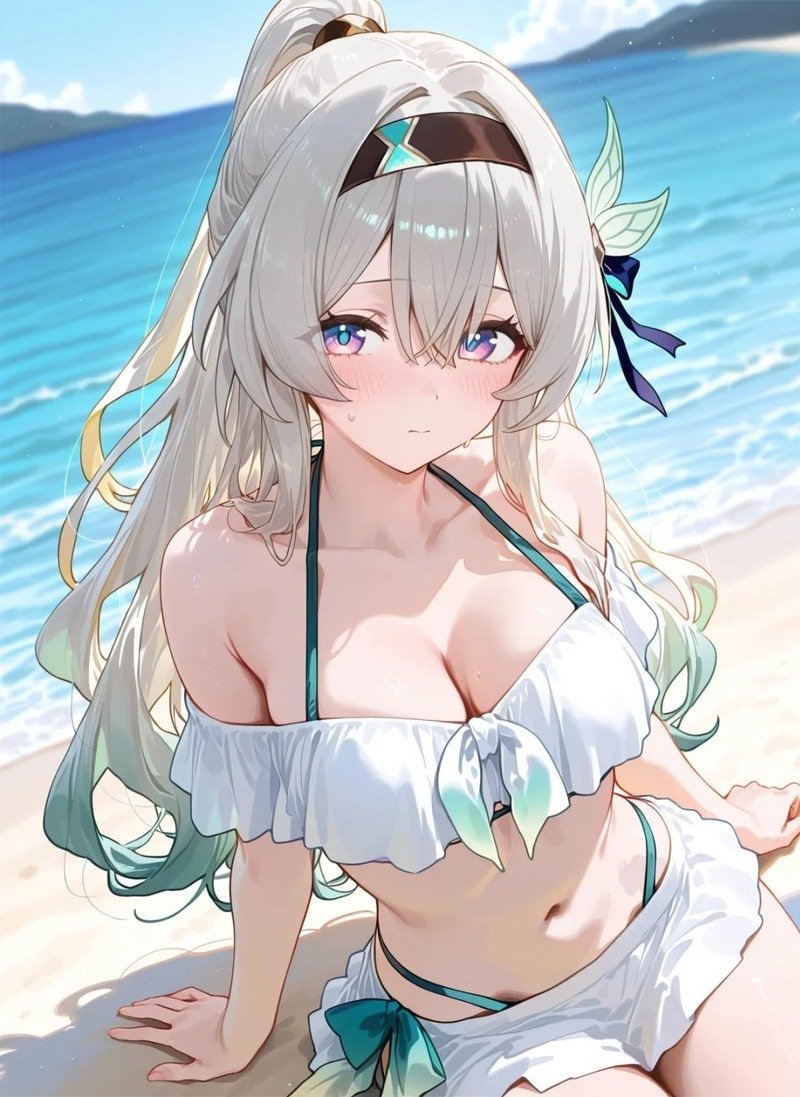 gái anime mặc đồ bơi 18
