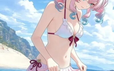 125+ mẫu gái anime mặc đồ bơi đẹp, phong cách cực cuốn hút