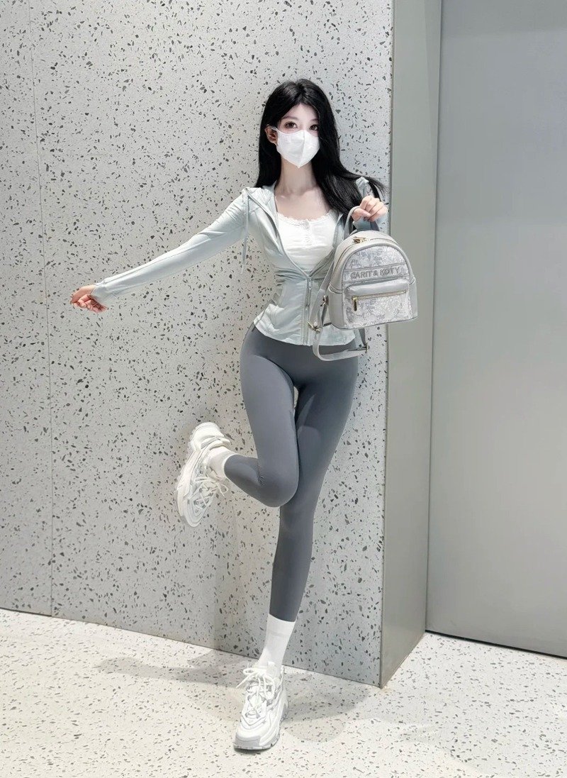 gái mặc legging 5