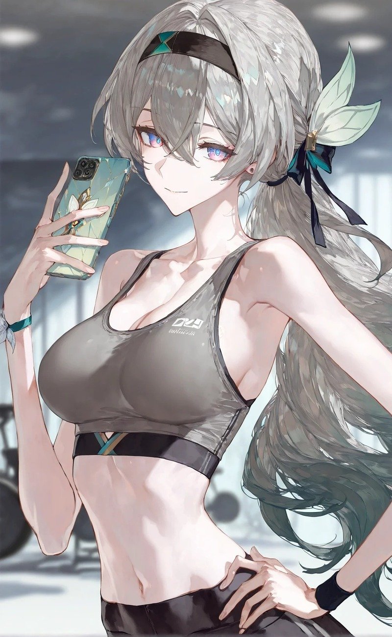 gái xinh anime to tròn 22