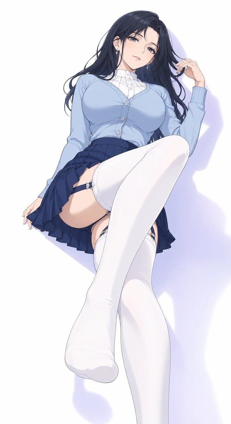 gái xinh anime to tròn 24