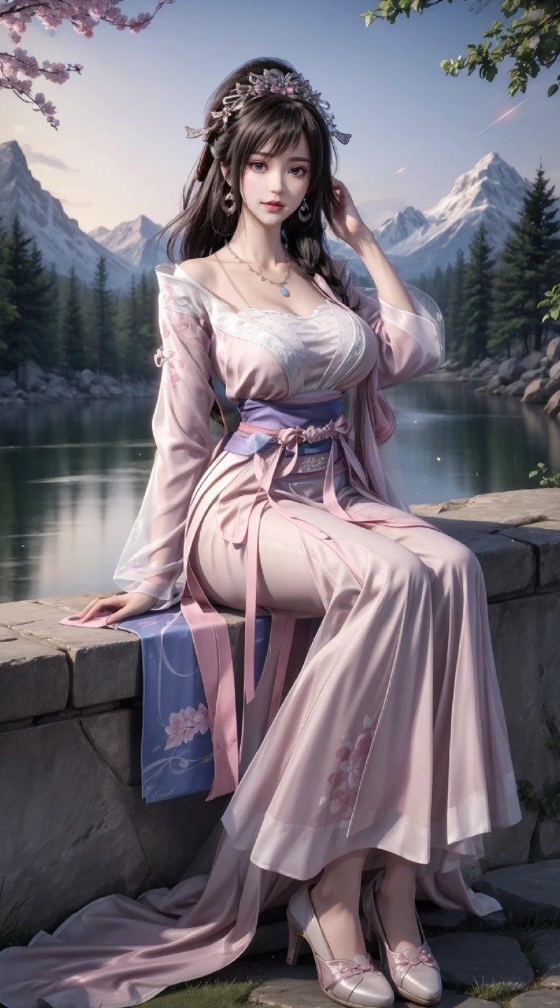 gái xinh anime to tròn 25
