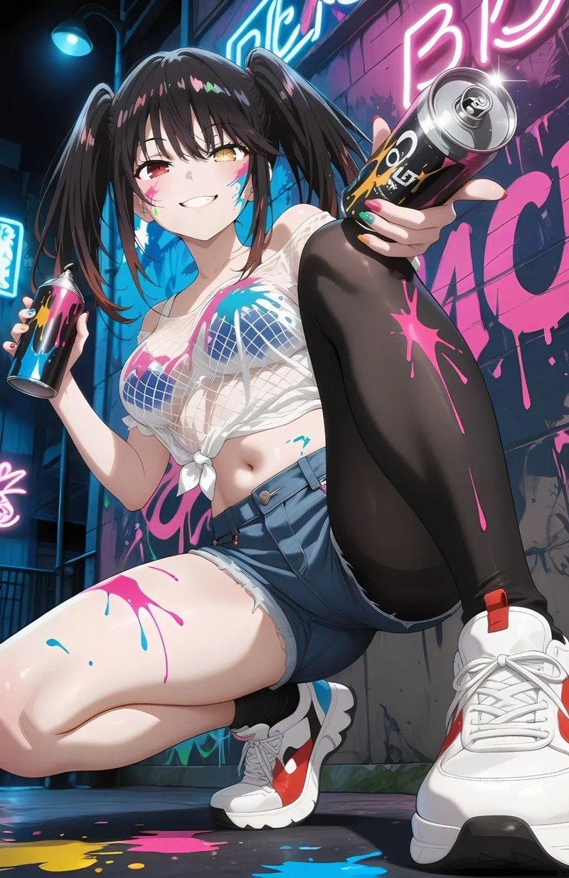 gái xinh anime to tròn 5