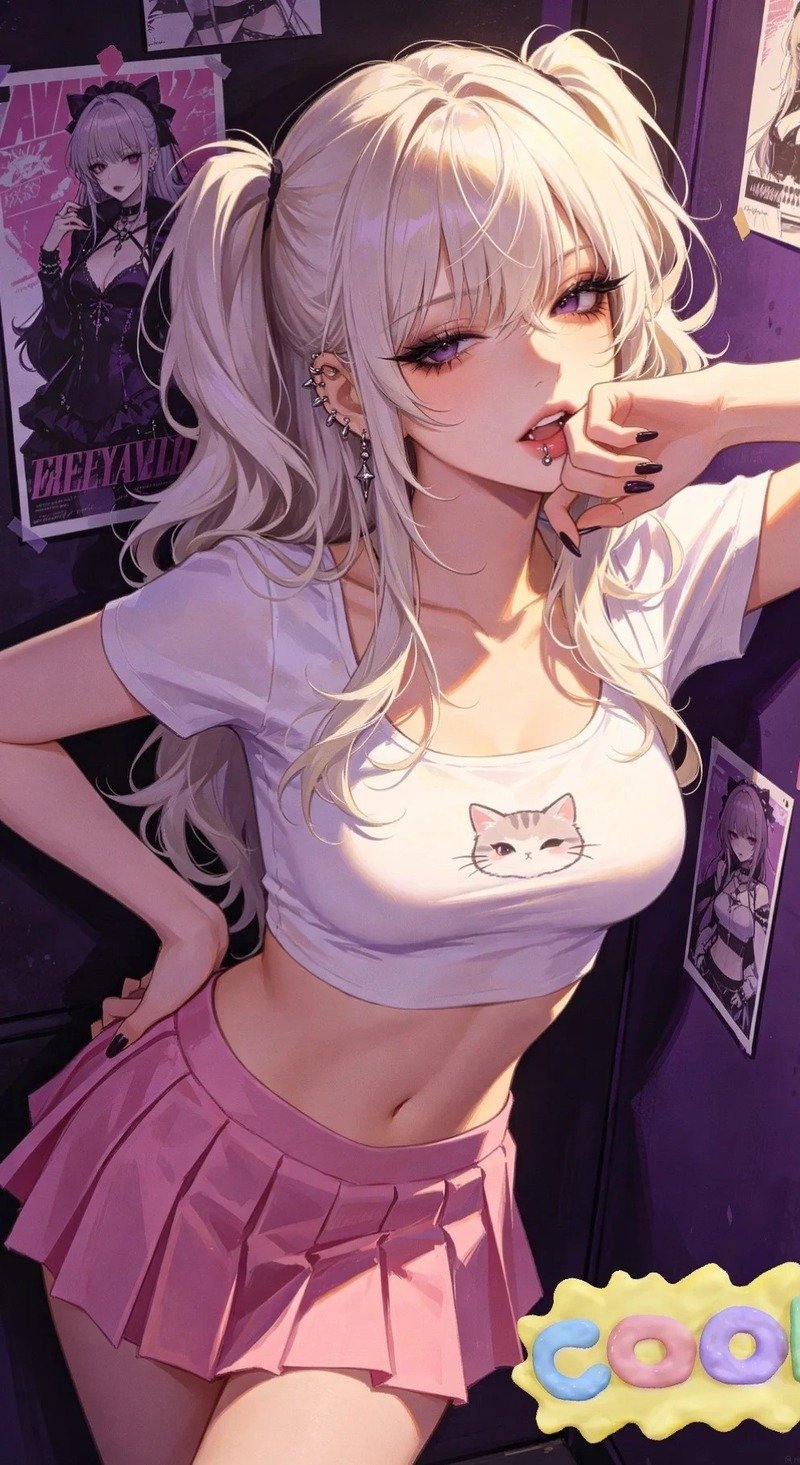 gái xinh anime to tròn 6