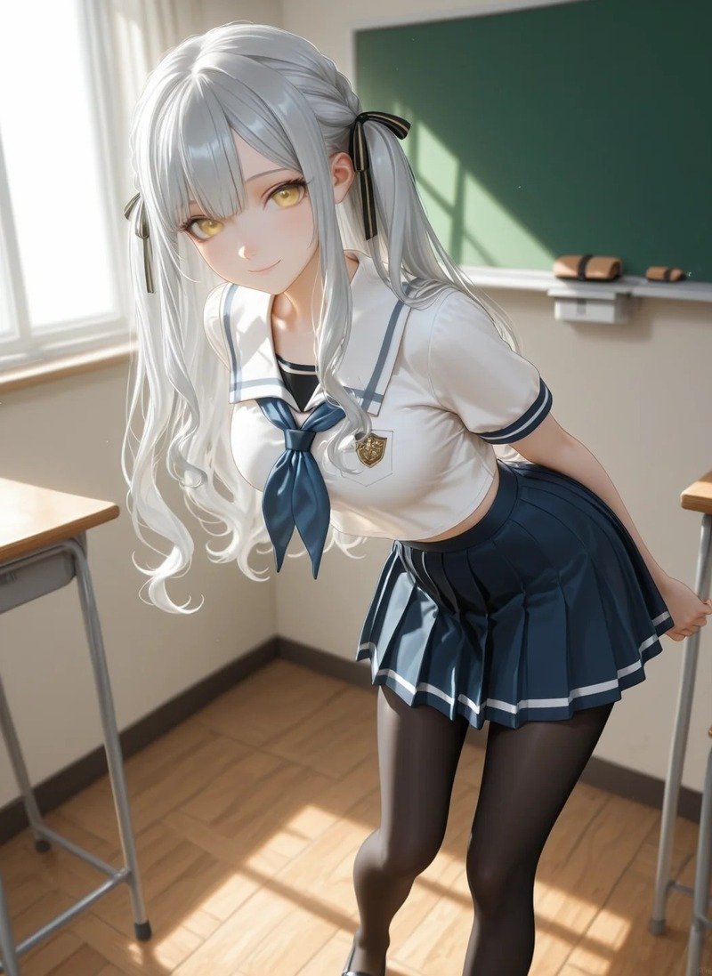gái xinh anime to tròn 7