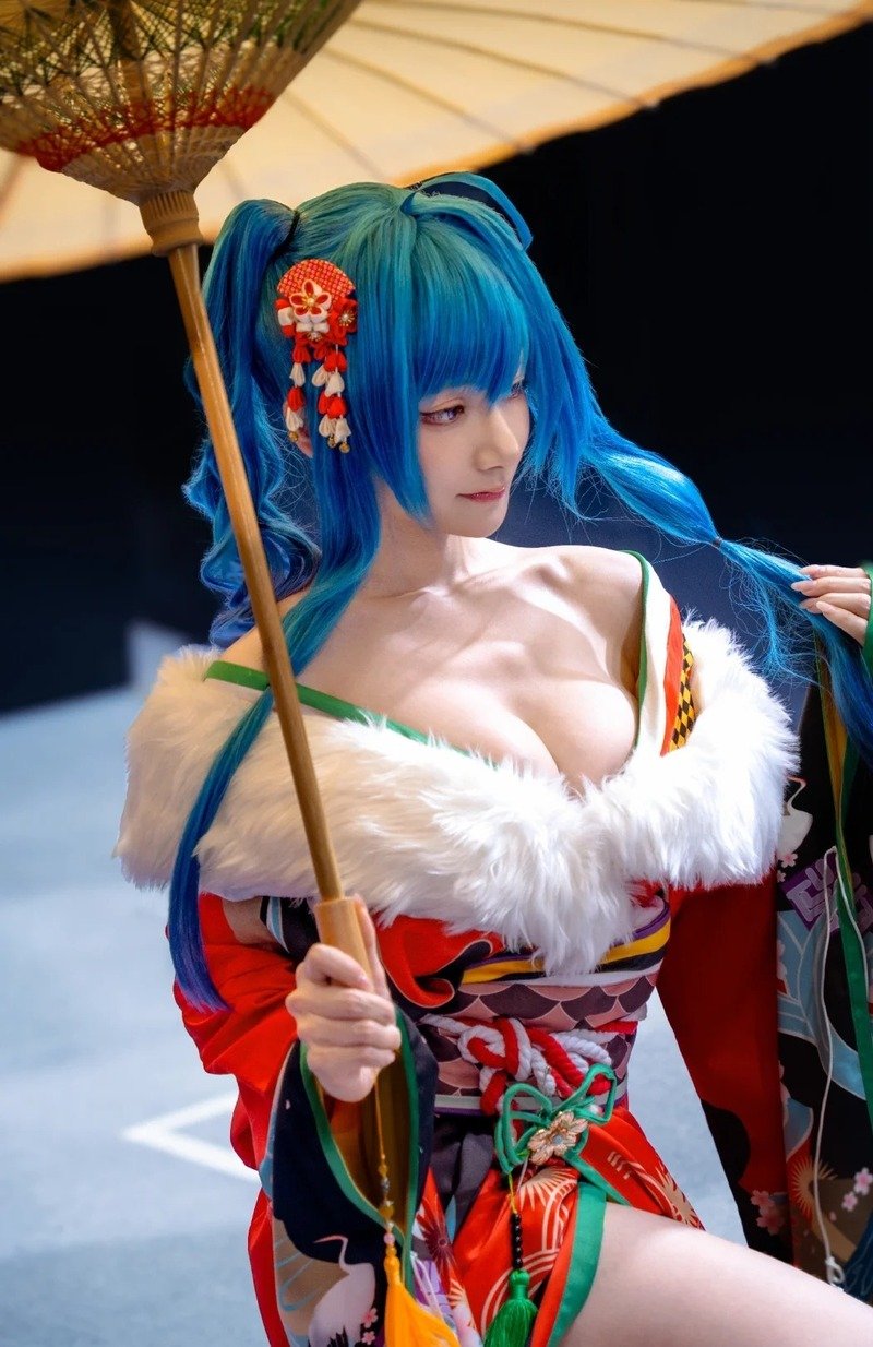 gái xinh cosplay nhân vật anime 1