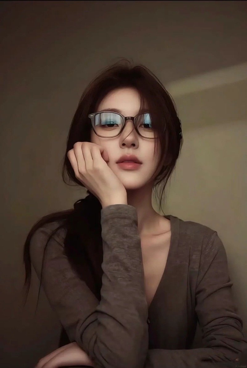 gái xinh đeo kính 28