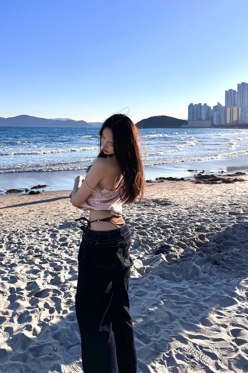 gái xinh hàn quốc mặc bikini