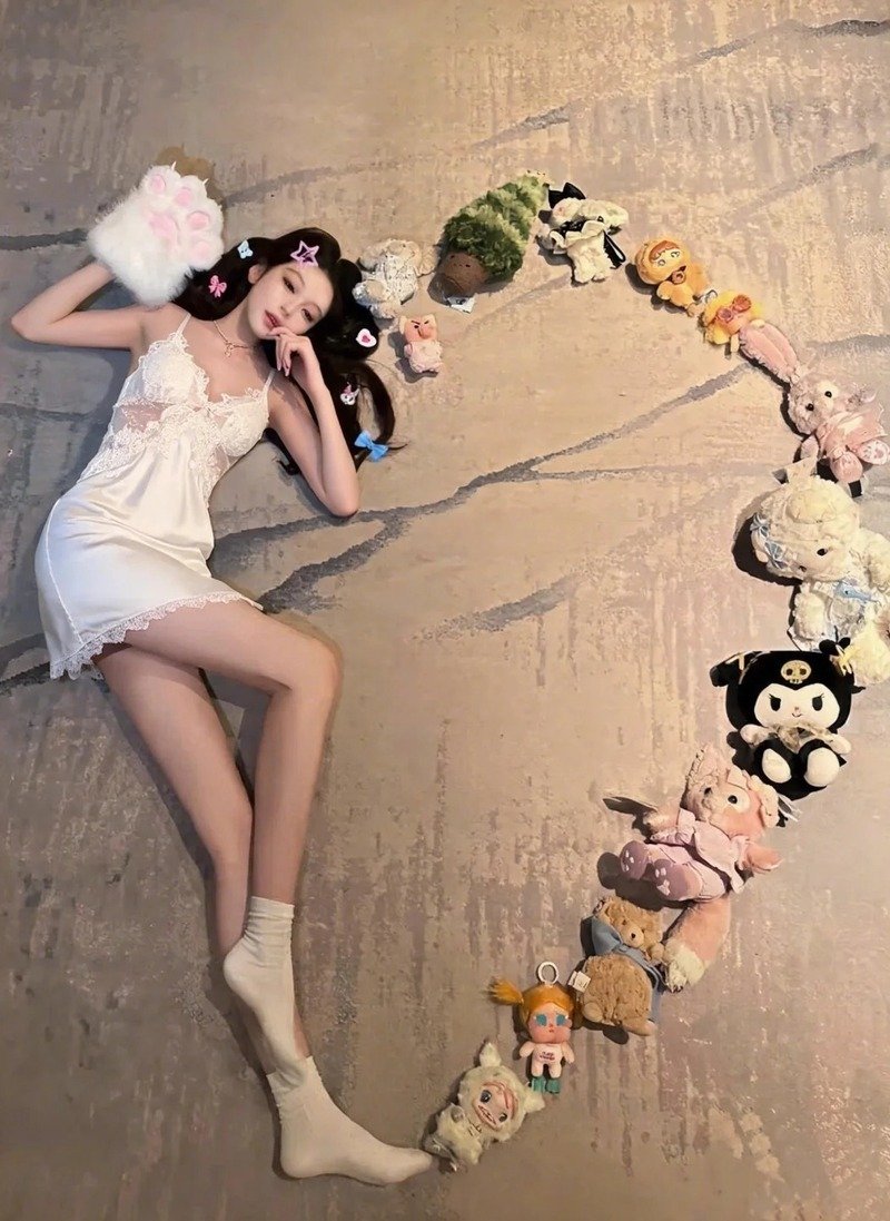gái xinh mặc đồ ngủ 12