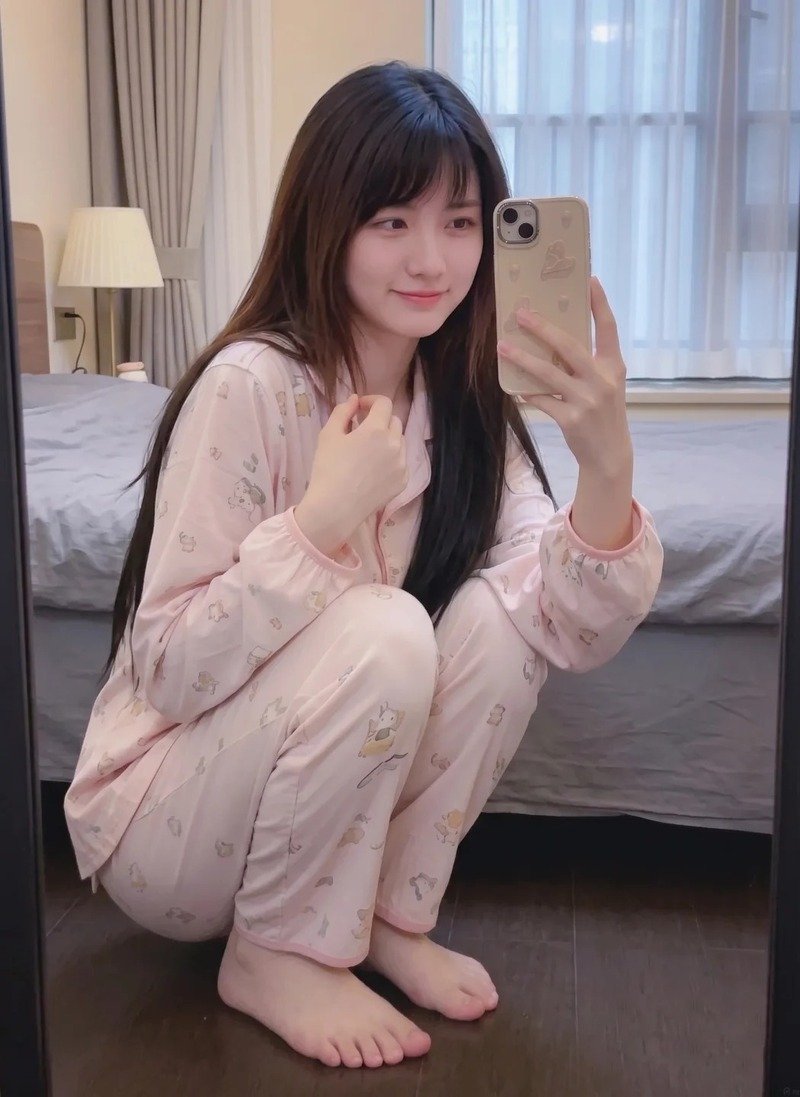 gái xinh mặc đồ ngủ 24