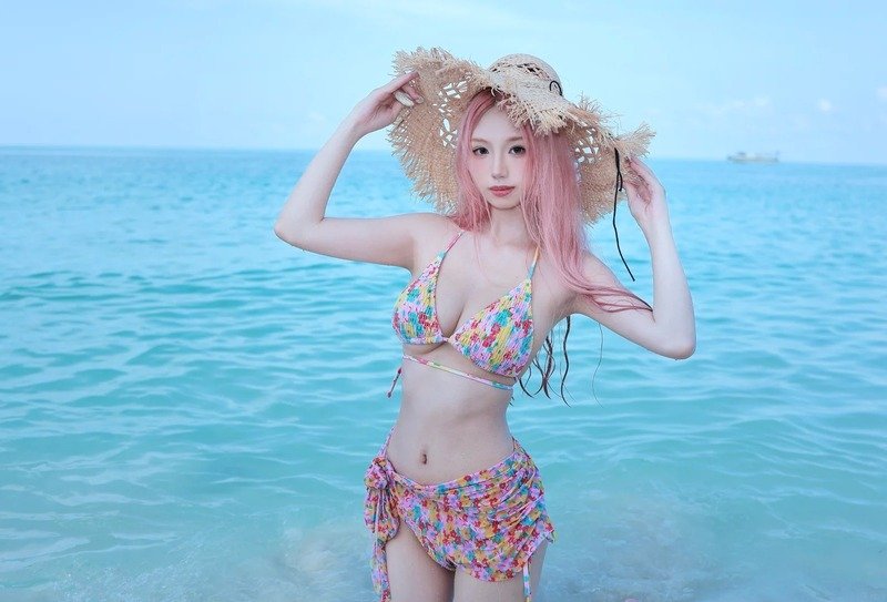 gái xinh mặc đồ pinky 12