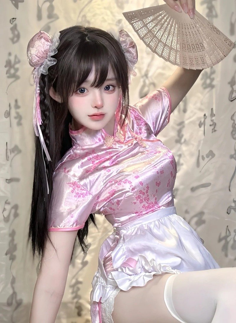gái xinh mặc đồ pinky 13