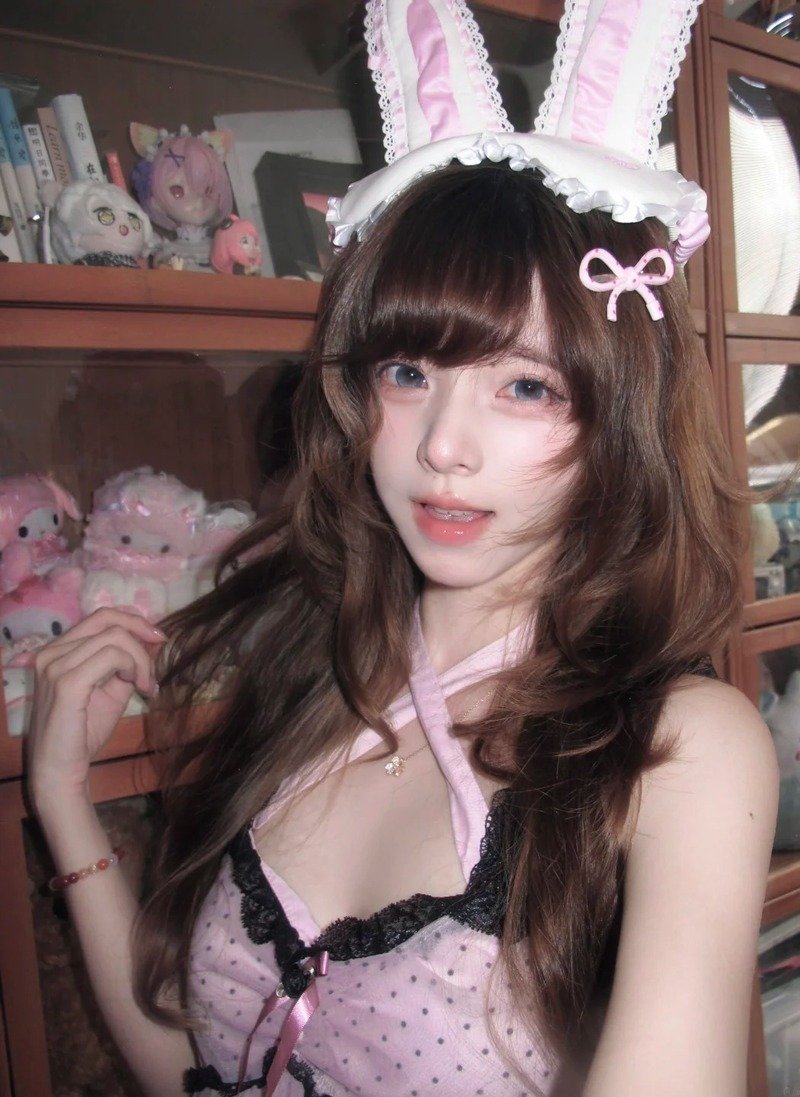 gái xinh mặc đồ pinky 5