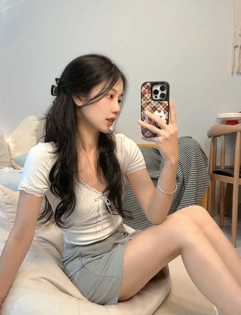 gái xinh mặc váy 27