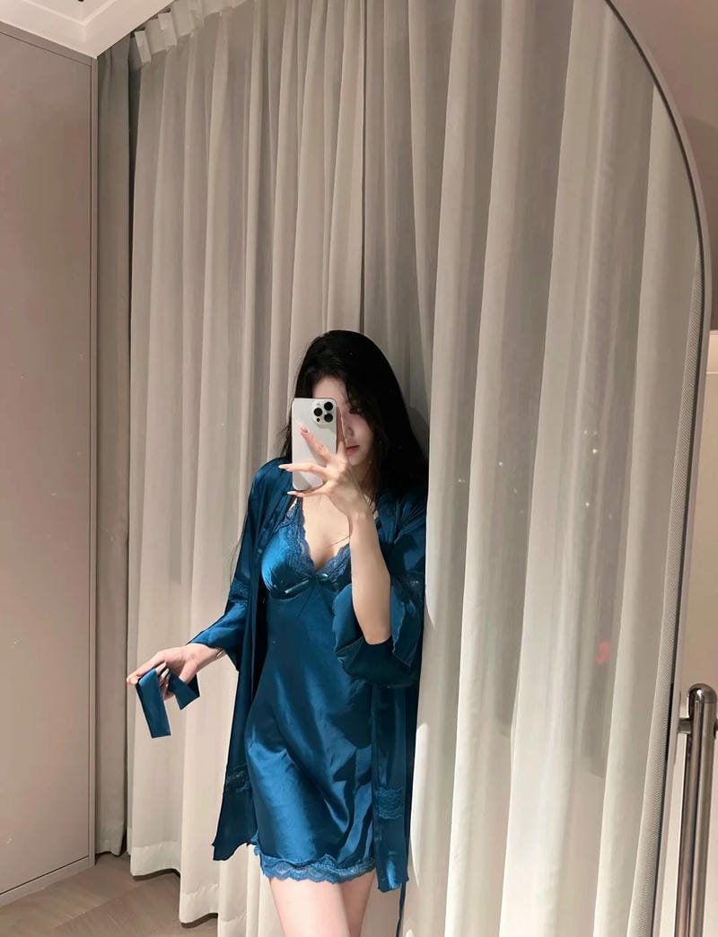 gái xinh mặc váy ngủ 25