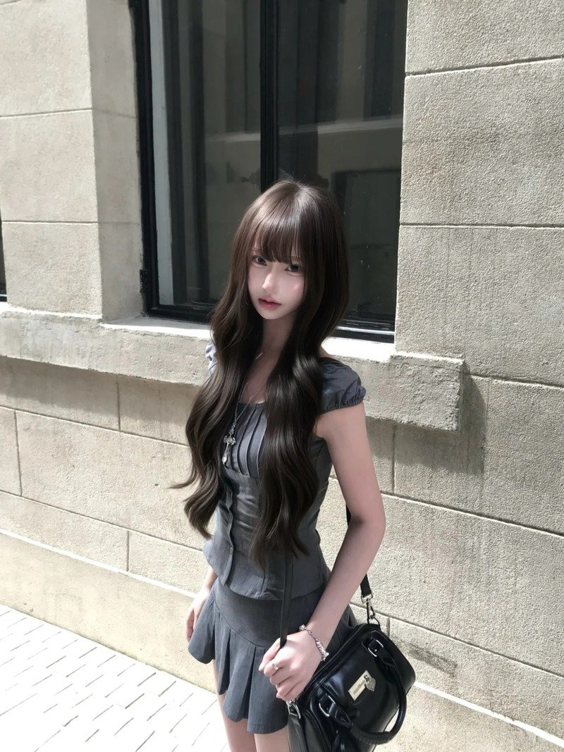 gái xinh tiktok mặc váy ngắn 22