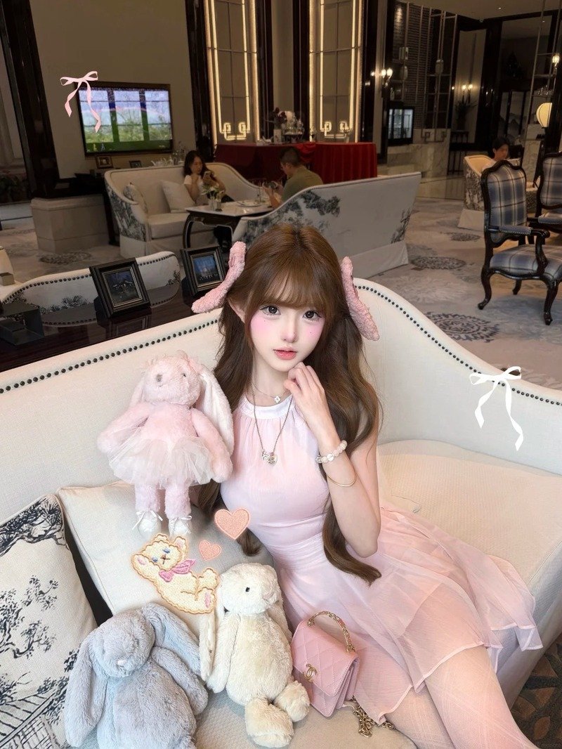 gái xinh tiktok mặc váy ngắn 6
