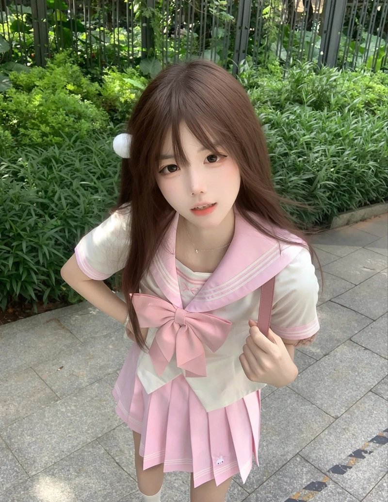 gái xinh trung quốc cute 9