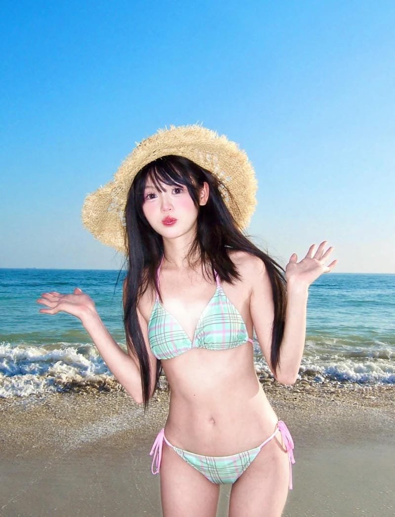 gái xinh trung quốc mặc bikini đẹp 15