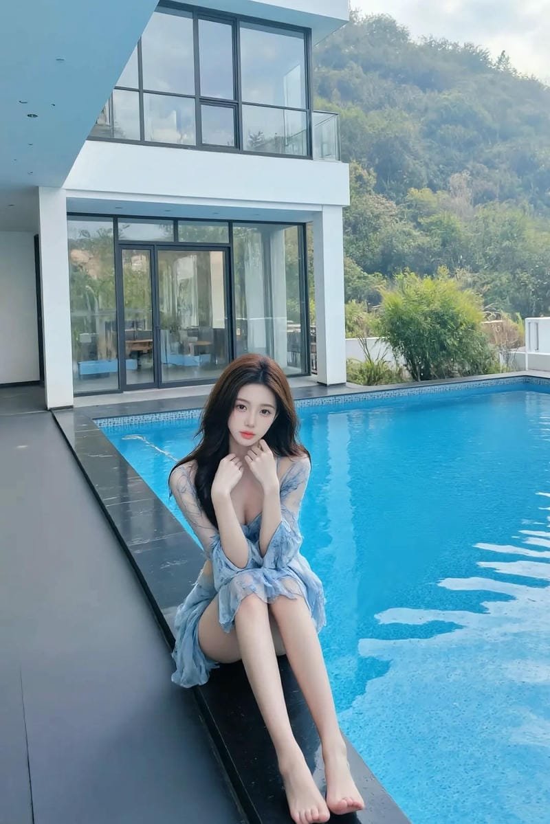 gái xinh trung quốc mặc bikini đẹp 16