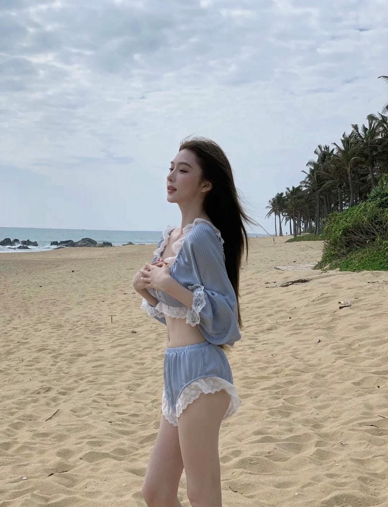 gái xinh trung quốc mặc bikini đẹp 22