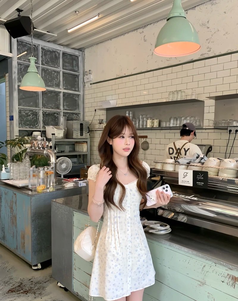 gái xinh việt nam mặc váy ngắn 10