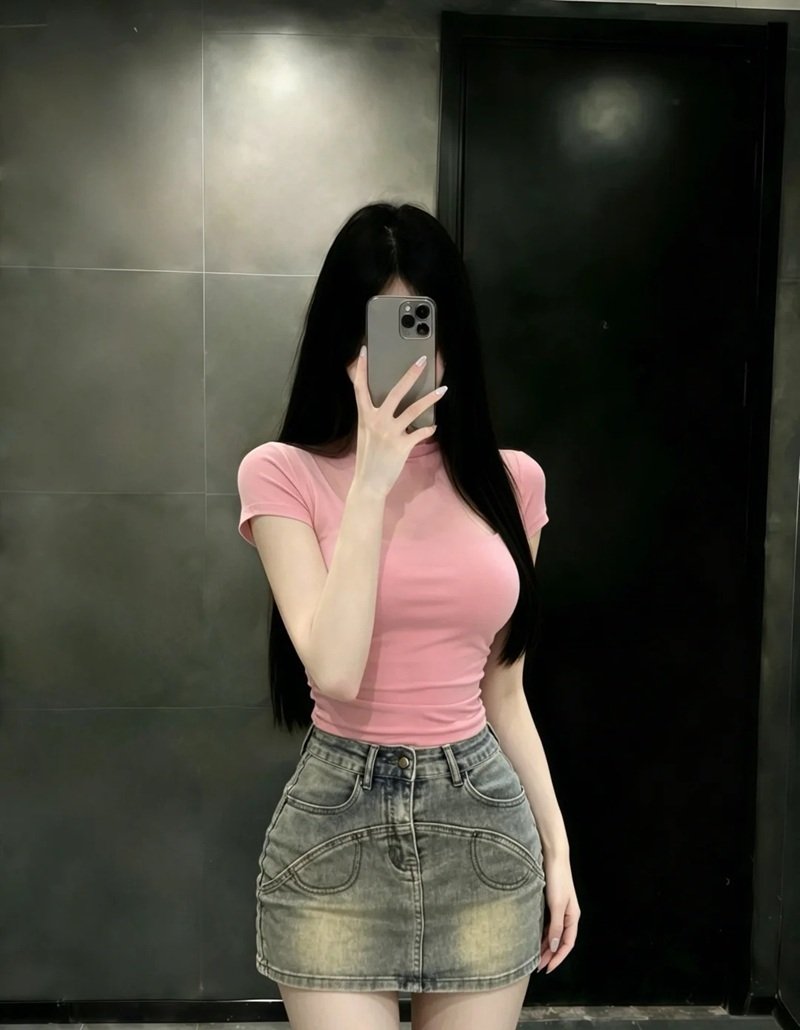 gái xinh việt nam mặc váy ngắn 9