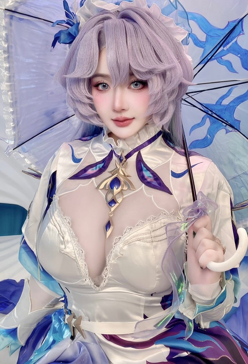 gái xinh vú to cosplay 15