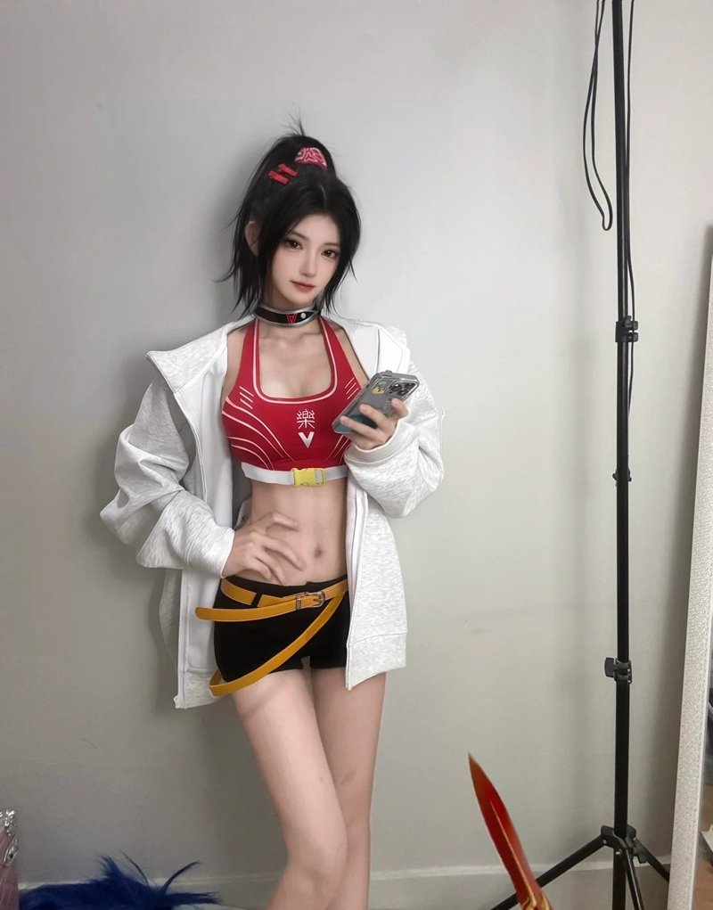 gái xinh vú to cosplay 23