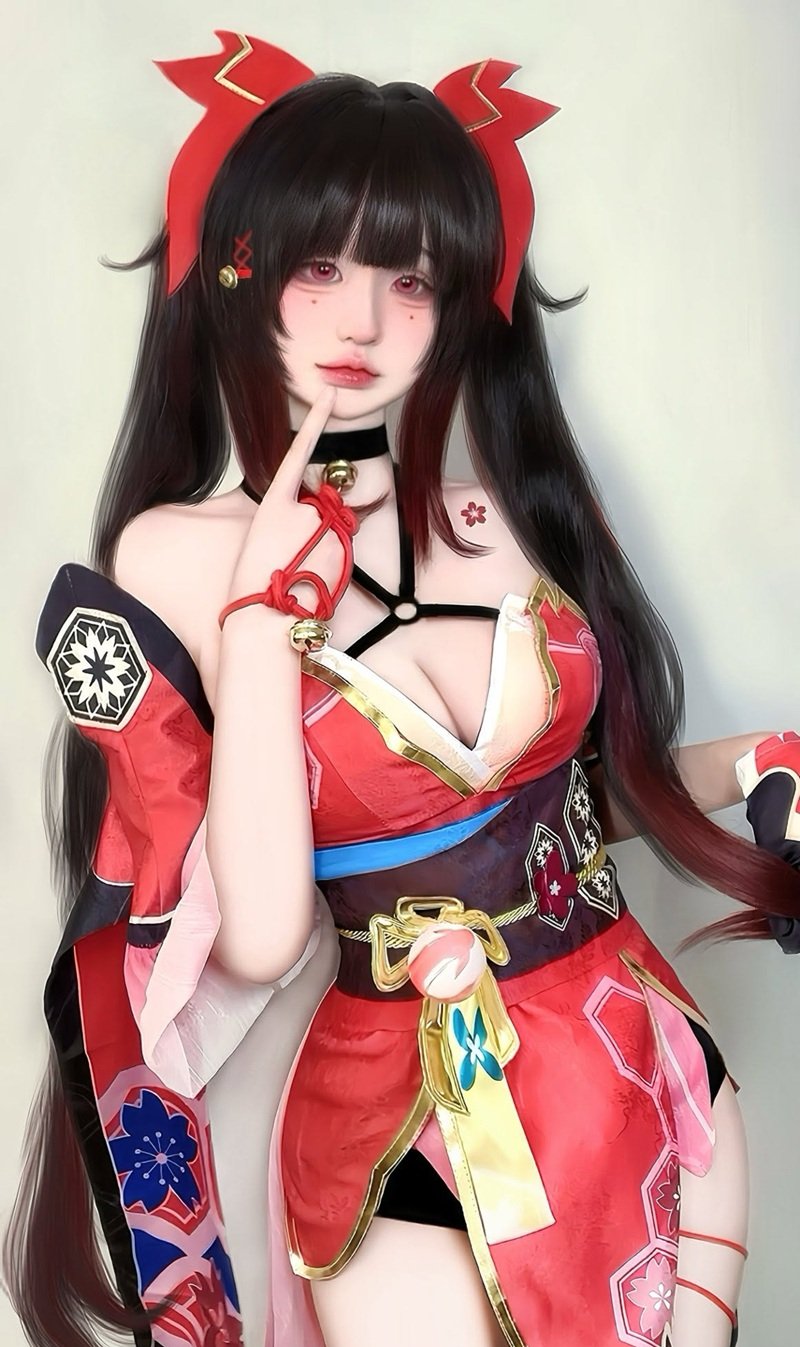 gái xinh vú to cosplay 7