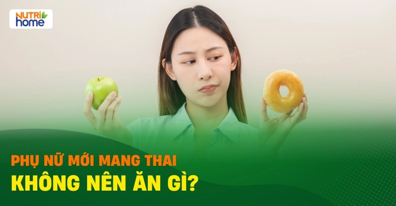 Giải đáp thắc mắc mới có bầu nên ăn gì để mẹ khỏe con thông minh