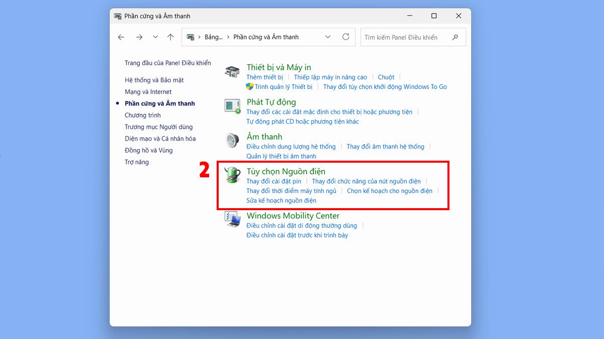 Giao diện tùy chọn Shut down trên Windows 11