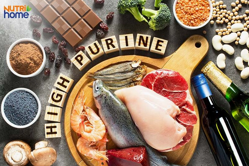 Gút nên ăn các thực phẩm có hàm lượng purin thấp