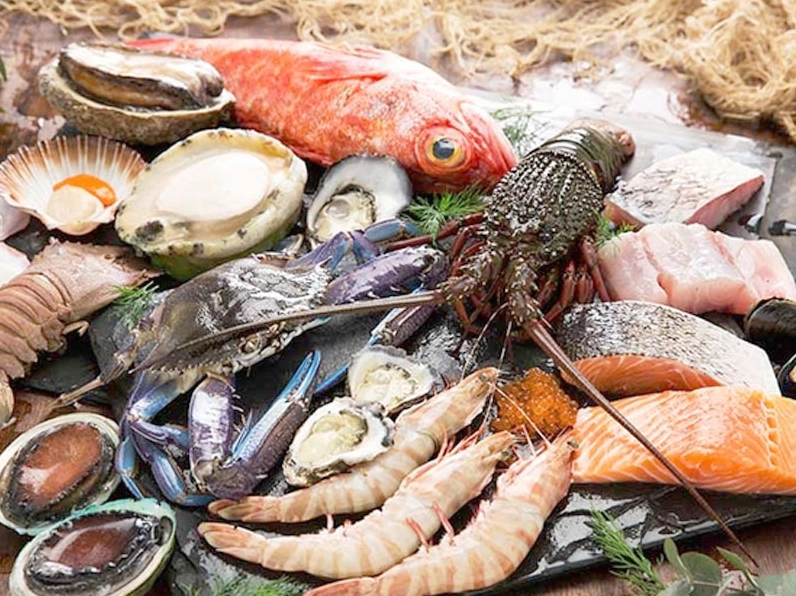 Hải sản giàu sắt cho sức khỏe