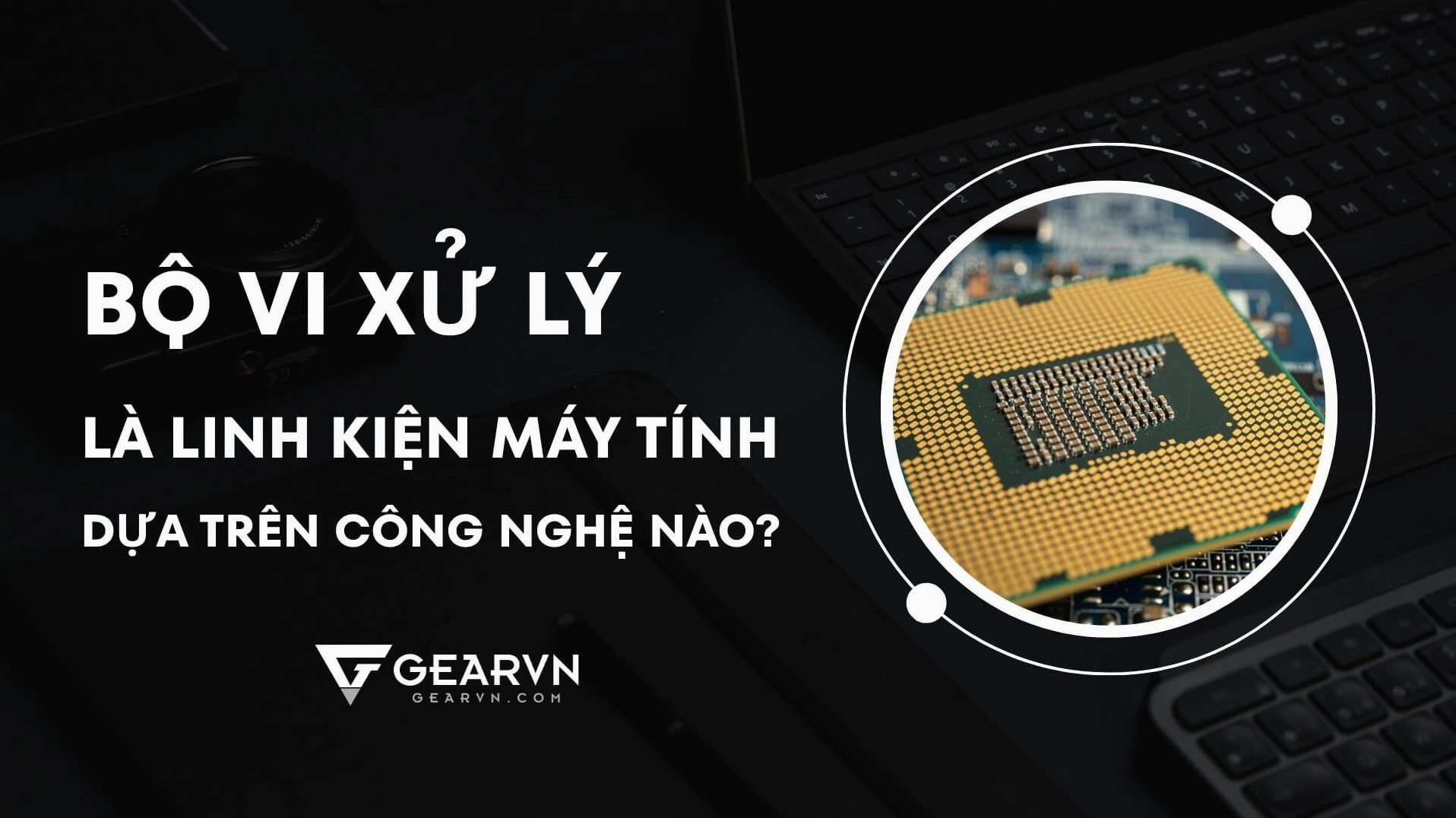 Hình ảnh một bộ vi xử lý hiện đại