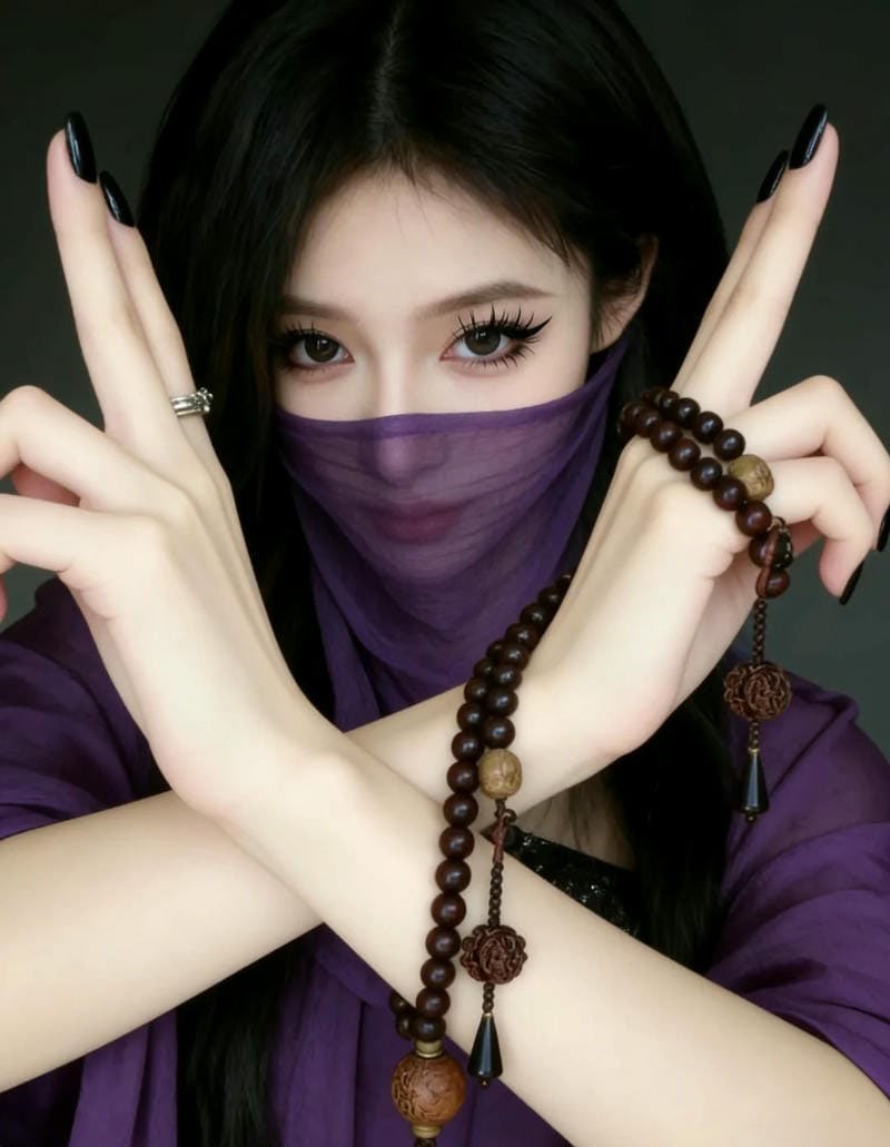 hình ảnh nữ che mặt ngầu 30