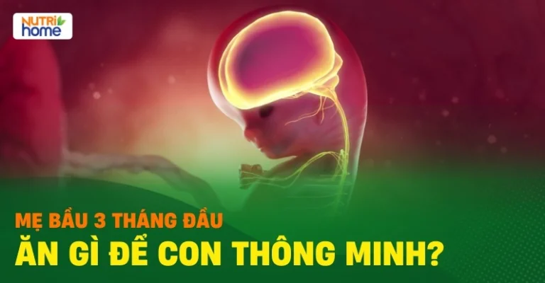 Mẹ bầu 3 tháng đầu nên ăn gì để thai nhi phát triển khỏe mạnh?