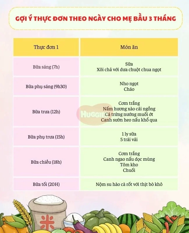 Mẹ bầu đang chuẩn bị bữa ăn lành mạnh