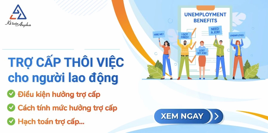 Minh họa trợ cấp thôi việc