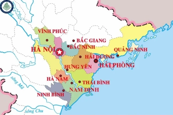 Minh họa việc sáp nhập tỉnh