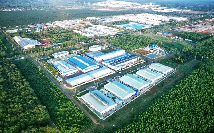 Một khu công nghiệp hiện đại tại Bình Dương