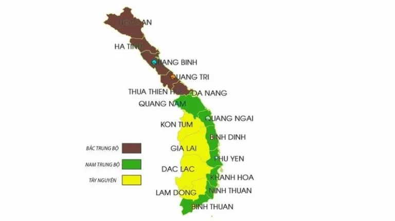 Nam Trung Bộ gồm những tỉnh nào? Khám phá vùng kinh tế trọng điểm