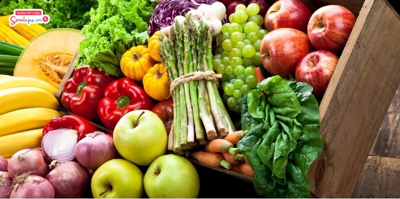 Nên ăn nhiều thực phẩm giàu dưỡng chất sau khi chăm sóc da