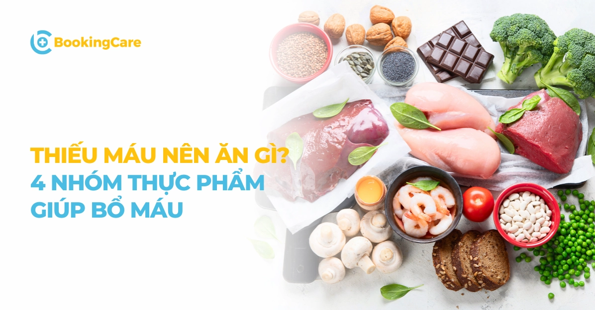Người thiếu máu nên ăn gì để cải thiện sức khỏe
