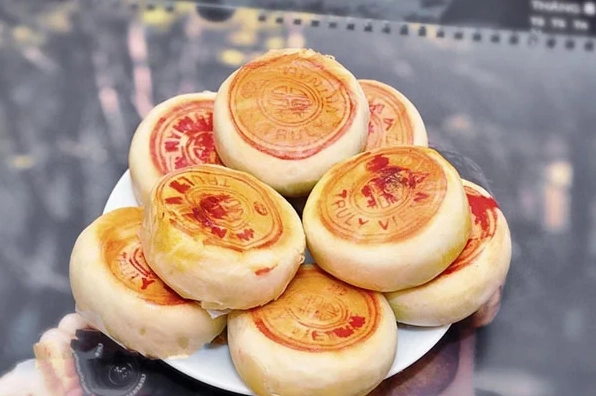 Những chiếc bánh pía Sóc Trăng được đóng gói cẩn thận