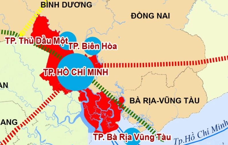 Phân tích khả năng sáp nhập của Vũng Tàu và các tỉnh lân cận